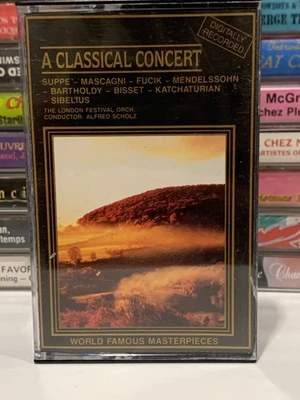 Various Artists A Classical Concert Cassette Tape 1988 World Famous Masterpieces - Image 1 of 2