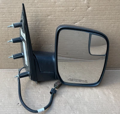 2010 2011 2012 2013 2014 Ford E250 Passenger Right Door Mirror Power - Image 1 of 4