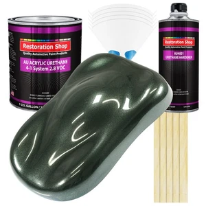 Restoration Shop Fathom Green Firemist Acrylic Urethane Gallon Kit Auto Paint - Picture 1 of 5