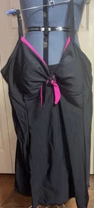 Badeanzug 4all Damen 1tlg schwarz Gr.14 Shore Club Top Zustand  - Bild 1 von 5