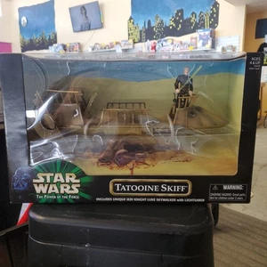Star Wars Poder de la Fuerza Tatooine Skiff Caballero Jedi Luke Skywalker Sellado - Imagen 1 de 6