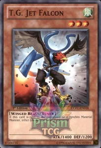1st Ed T.G. Jet Falcon EXVC-EN018 Yugioh - Picture 1 of 1