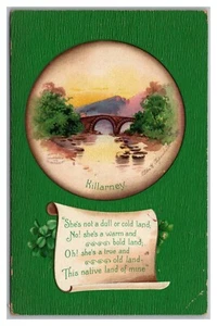 Postkarte St Patricks Day Gedicht Killarney a/s Ellen Clapsaddle um 1910 N23 - Bild 1 von 2