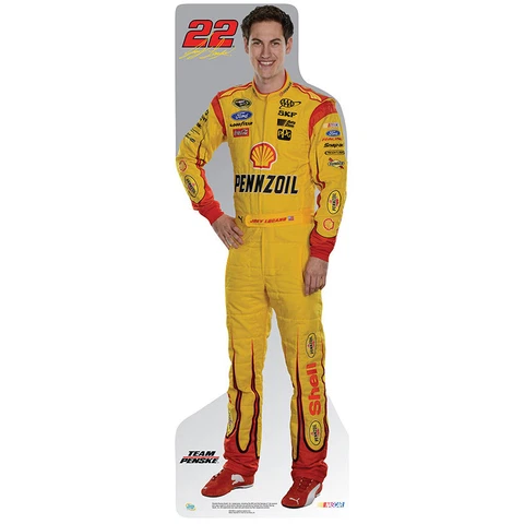 JOEY LOGANO #22 NASCAR Auto Racing CARDBOARD CUTOUT Standup Standee Poster F/S Cover