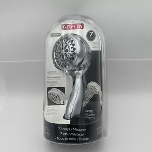 New Delta Faucet Model 75701 7-Setting Hand Shower Spray Chrome Box - Picture 1 of 3