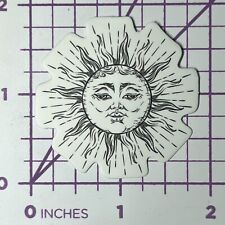 Smirk Side Eye Sunshine - B + W - Vinyl Sticker Decal Sticker Bomb Pen & Ink Lov