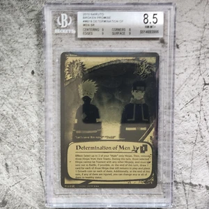 BGS 8.5 Determination of Men M618 Super Rare Black & Gold Broken Promise Naruto - Picture 1 of 2