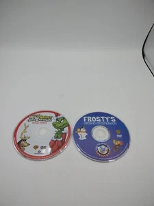 Lot of 2 Dvd 3 Christmas Movies Included No Case See Description For Movies - Picture 1 of 4