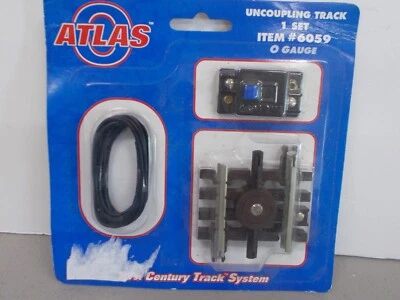 ATLAS #6059-UNCOUPLING TRACK-1 SET ~O SCALE - Image 1 of 3