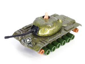 Matchbox M48 A2 Tank Patton K102 Lesney Battlekings Toy Armoured Vehicle Vintage - Picture 1 of 10