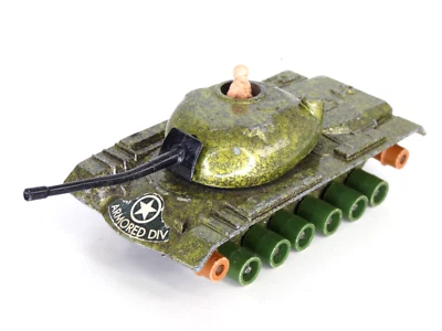 Matchbox Battle Kings M48 A2 Tank K-102 Vintage 1974 Lesney Military Diecast - Image 1 of 4