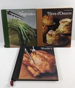 Set of 3 The Good Cook Cookbook collection Poultry Vegetables Hors d'Oeuvre - Picture 1 of 13