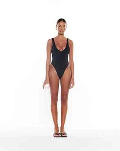 MYRA SWIM Amal One Piece Black Swimsuit Size XS NWT $240 - Picture 1 of 8