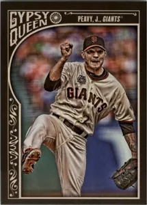 2015 Topps Gypsy Queen #218 Jake Peavy San Francisco Giants *+* - Picture 1 of 2