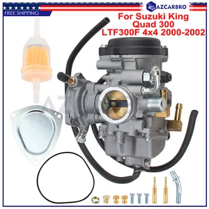 For 2000 2001 2002 Suzuki King Quad 300 LTF300F 4x4 Carburetor New #13200-39D42 - Picture 1 of 13
