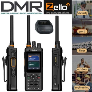 Inrico IRC380 4G Android DMR UHF VHF Tier Ⅱ Rugged Phone PTT Walkie Talkie NFC - Bild 1 von 14