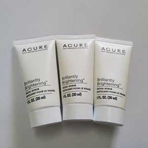 Lot Of 3-Acure Brilliantly Brightening Facial Scrub 1oz 30ml, Sealed - Picture 1 of 5