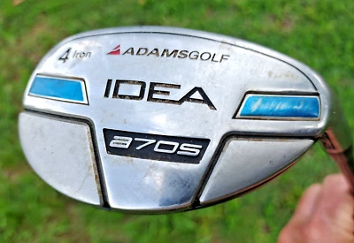 Adams Golf IDEA A7 OS 4 Iron Hybrid Graphite Grafalloy Shaft High Launch Stiff - Image 1 of 4