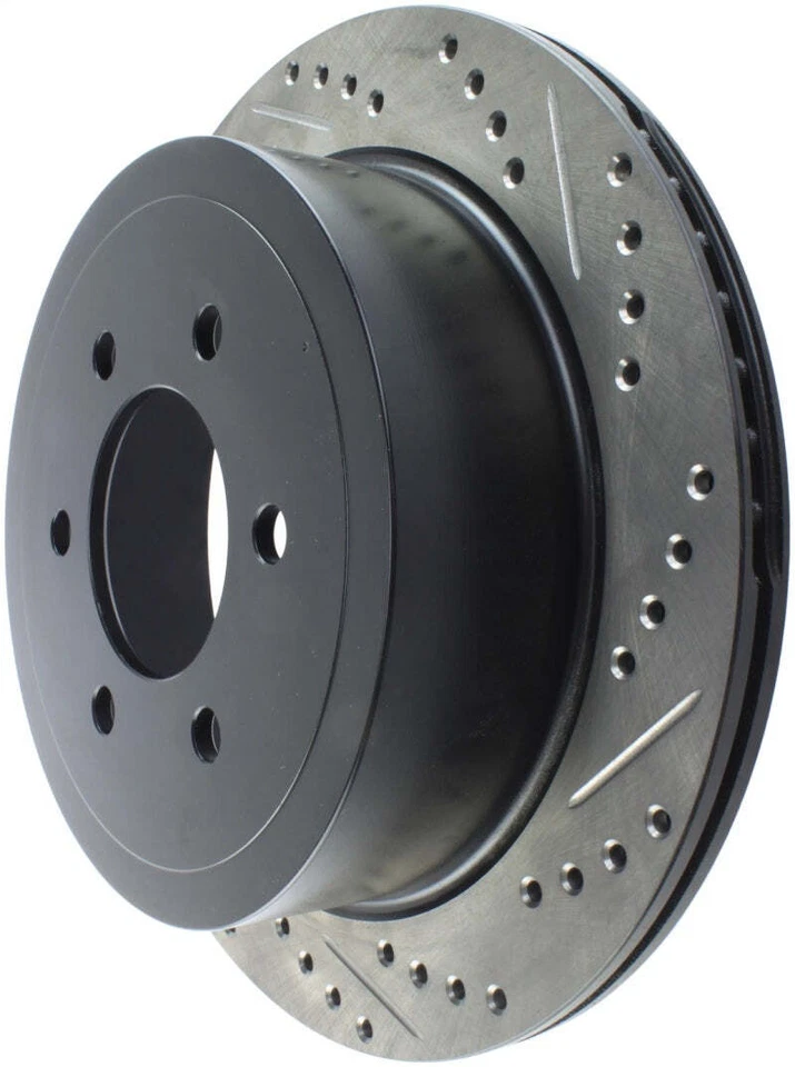 Ranura trasera izquierda StopTech/rotor perforado compatible con 04-09 F150/06-08 Lincoln Mark LT Foto 1 de 1