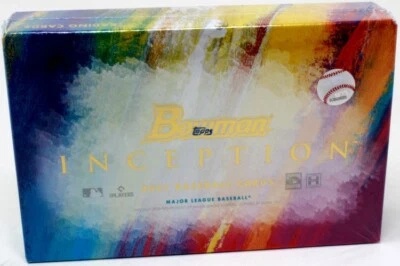 2021 BOWMAN INCEPTION BASEBALL HOBBY BOX BLOWOUT CARDS - Image 1 of 2