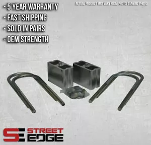 Street Edge 1" Aluminum Lowering Blocks for 1996 to 2004 Toyota Tacoma - Picture 1 of 1