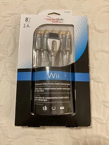 Rocketfish 8ft Wii Component Gold Tipped Video Cable - Brand New - Picture 1 of 2