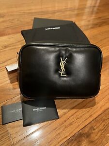 YSL puffer makeup bag Authentic Large NWT
