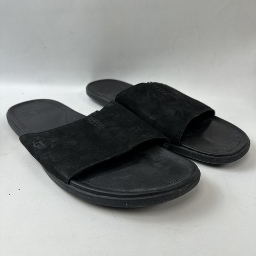 Sandali UGG Uomo 13 Nero Slides Slip On Energ Comfort