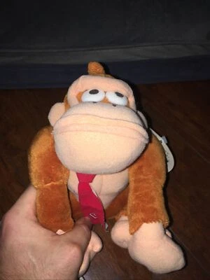 Boneco de pelúcia raro Donkey Kong Country Donkey Kong Yujin brinquedo Japão apanhador de OVNIs - Imagem 1 de 4