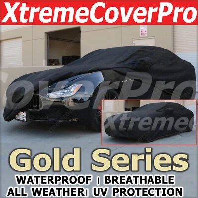 2019 2020 2021 2022 Maserati Ghibli cubierta de coche impermeable con bolsillo espejo negro Foto 1 de 4