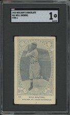 1922 NEILSON'S CHOCOLATE BILL SHERDEL 100 POOR V61 TYPE 1 SGC 1 CARDINALS