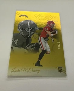 /75 Ladd McConkey /WR Chargers RC | Prestige Gold Xtra Points Rookie Card #331 - Bild 1 von 6
