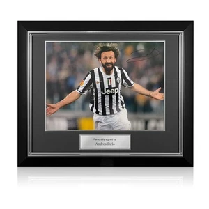 Foto de fútbol de la Juventus firmada por Andrea Pirlo. Marco Deluxe - Imagen 1 de 4
