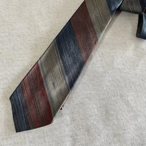 Vintage 60er Krawatte dünn 2 1/2" BLANFORD SAFARI Seide Neu aus altem Lagerbestand AYRES Herren Store - Bild 1 von 5