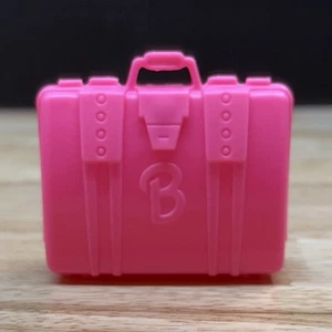 Vintage Y2K Barbie Volkswagen Beetle Car Replacement Pink Suitcase Luggage - Picture 1 of 8