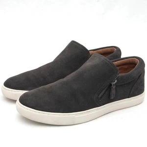 Zapatillas sin cordones Gentle Souls grises Lowe talla 10 - Imagen 1 de 11