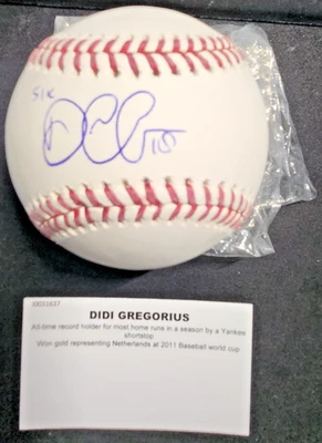 Béisbol TriStar Hidden Treasures 2022 firmado con diamante autografiado Didi Gregorius Foto 1 de 4