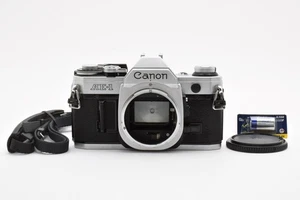 【Exc+5】Cámara fotográfica Canon AE-1 35mm SLR cuerpo plateado Japón 0715 4923 - Imagen 1 de 13