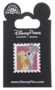 2016 Disney Magical Mystery Series 10 Lady & The Tramp Pin With Packing Rare - Picture 1 of 1