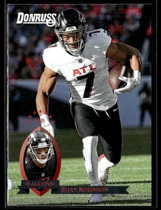 2025 Panini Donruss - Amazing Bijan Robinson #30 (RC) Atlanta Falcons - Picture 1 of 3