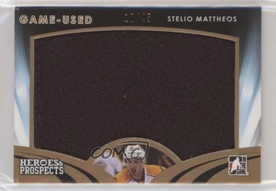 2015-16 Leaf ITG Heroes & Prospects Game Used Jersey /45 Stelio Mattheos #GU-26 - Image 1 of 2