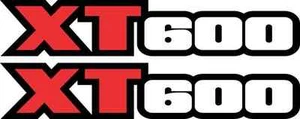 XT600 Swingarm Airbox Number Plate Fender Decals Stickers XT 600 graphics  - Picture 1 of 2