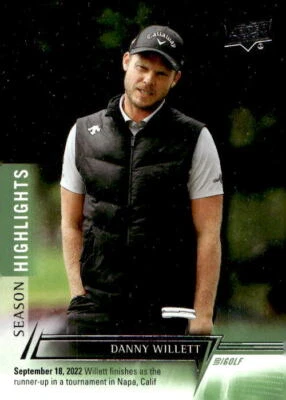 Danny Willett 2024 Upper Deck PGA Tour Golf - #85 - - Image 1 of 2