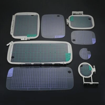 Useful Clear Embroidery Machine Hoop for Brother Baby Lock Sewing Machine 4 Size - Image 1 of 4