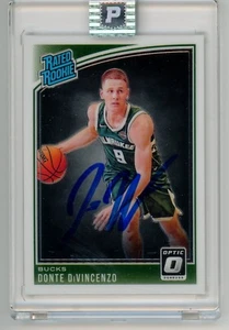 Donte DiVincenzo Signed Auto 2018-19 Donruss Optic Rookie Rc Card Pristine Auth - Picture 1 of 1