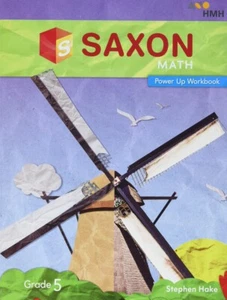 5th Grade 5 Saxon Math Power Up Workbook Student 2018 Edition - Imagen 1 de 1