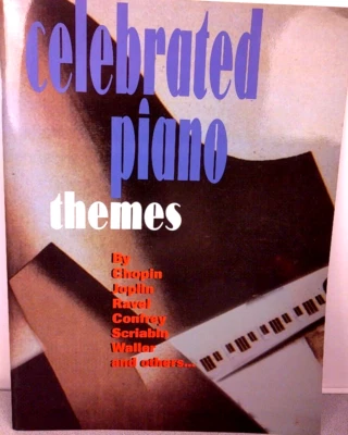 Celebrated Piano Themes Classical Music Book - 1998                        (BR1) - Image 1 of 4