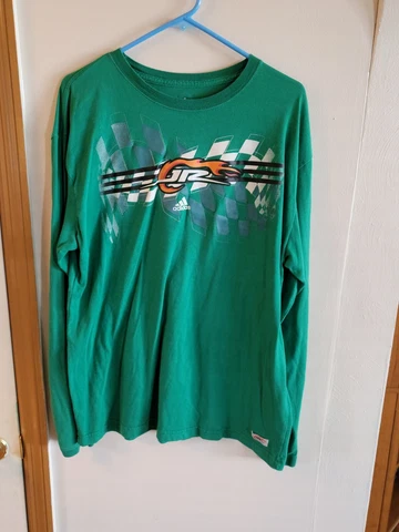 Men's Dale Earnhardt Jr Motorsports Adidas Climalite Long Sleeve T Shirt Size XL Cover