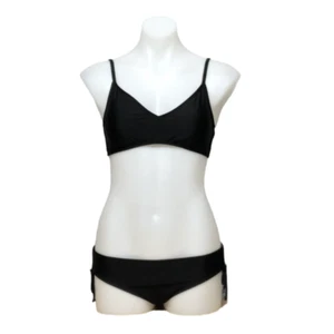 Conjunto de traje de baño Hurley para mujer 2 piezas cobertura moderada talla mediana - Imagen 1 de 3