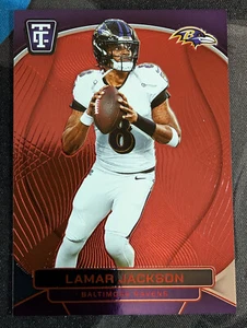 2024 Totally Certified Lamar Jackson Mirror Red /249 Ravens - Picture 1 of 2